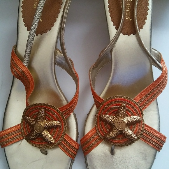 ERIC JAVITZ New York Heeled Starfish Sandal - Picture 2 of 4